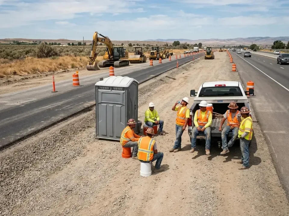 highway-road-construction-crew-007 — frequently asked questions, Porta Potty and Restroom Rentals in Guadalupe, CA